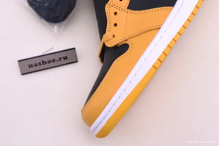 Retro OG High Jordan Black 1 Air 555088-701 Pollen 0103